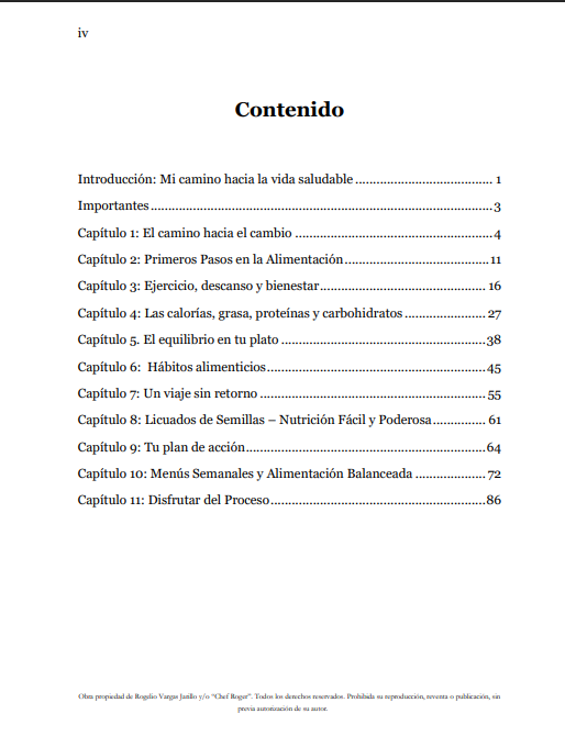 Libro Digital: Cómo bajar de peso sin dietas ni sacrificios – El Secreto de mi Cambio (PDF)