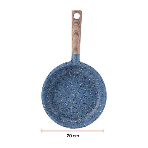 Sarten de aluminio 20 Cms Volcano rock azul. ENVIO GRATIS en mexico