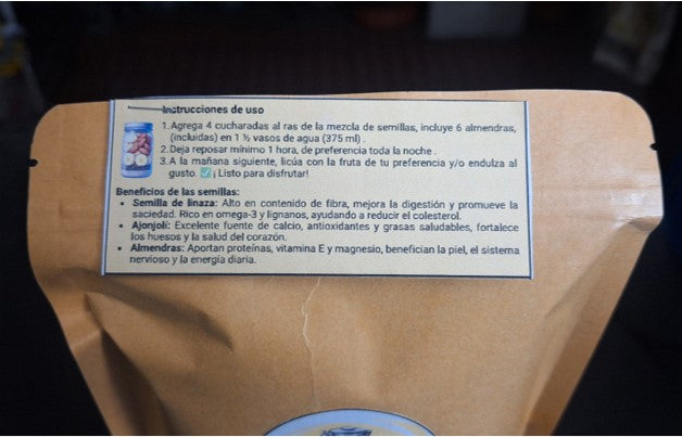 BAJA DE PESO con el Kit de semillas para 2 meses + Envio GRATIS