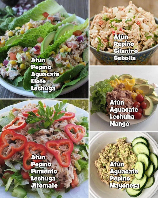 🐟🥑 5 Recetas de Atún Saludables y Deliciosas 🥗🍋