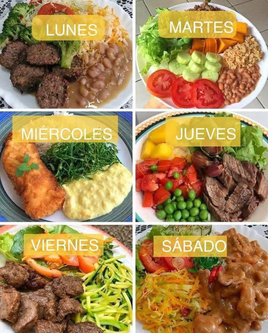 🍽️ Menú Saludable y Delicioso para la Semana